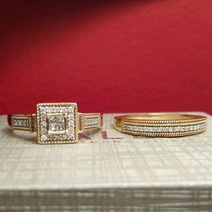 10k yellow gold set size 8.5